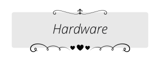 Hardware Panel from Clean Valentine Panels Theme.